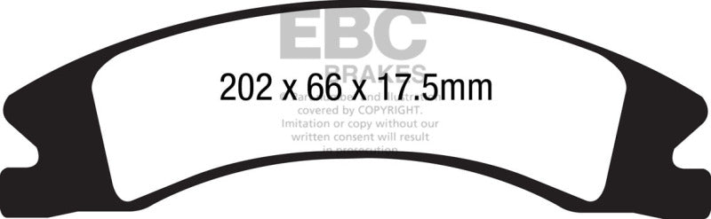 EBC Ultimax2 Front Brake Pads - UD1565