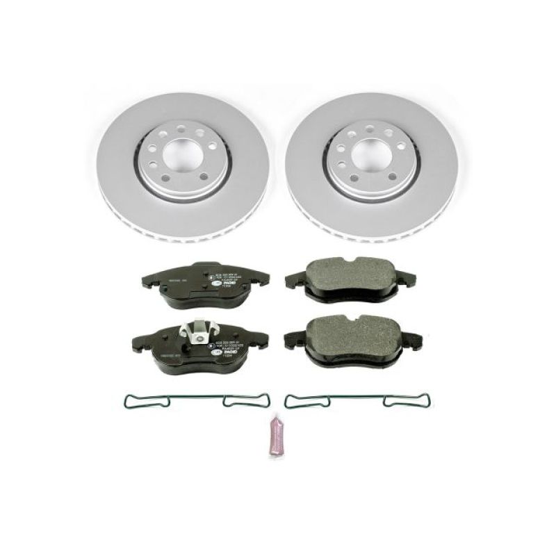 Power Stop 03-11 Saab 9-3 Front Euro-Stop Brake Kit PowerStop