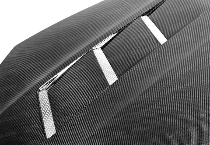 Seibon TS-style carbon fiber hood for 2013-2016 Hyundai Genesis 2dr - HD1213HYGEN2D-TS Seibon