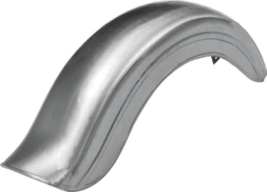 Bikers Choice Raw Fatbob Rear Fender Left Chain Cut Big Twin Custom - 492770