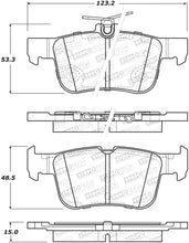 Load image into Gallery viewer, StopTech Street Disc Rear Brake Pads - 305.16650