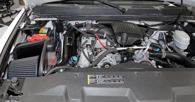 K&N 07-10 GMC Sierra 2500/3500 6.6L V8 Blackhawk Performance Intake Kit K&N Engineering