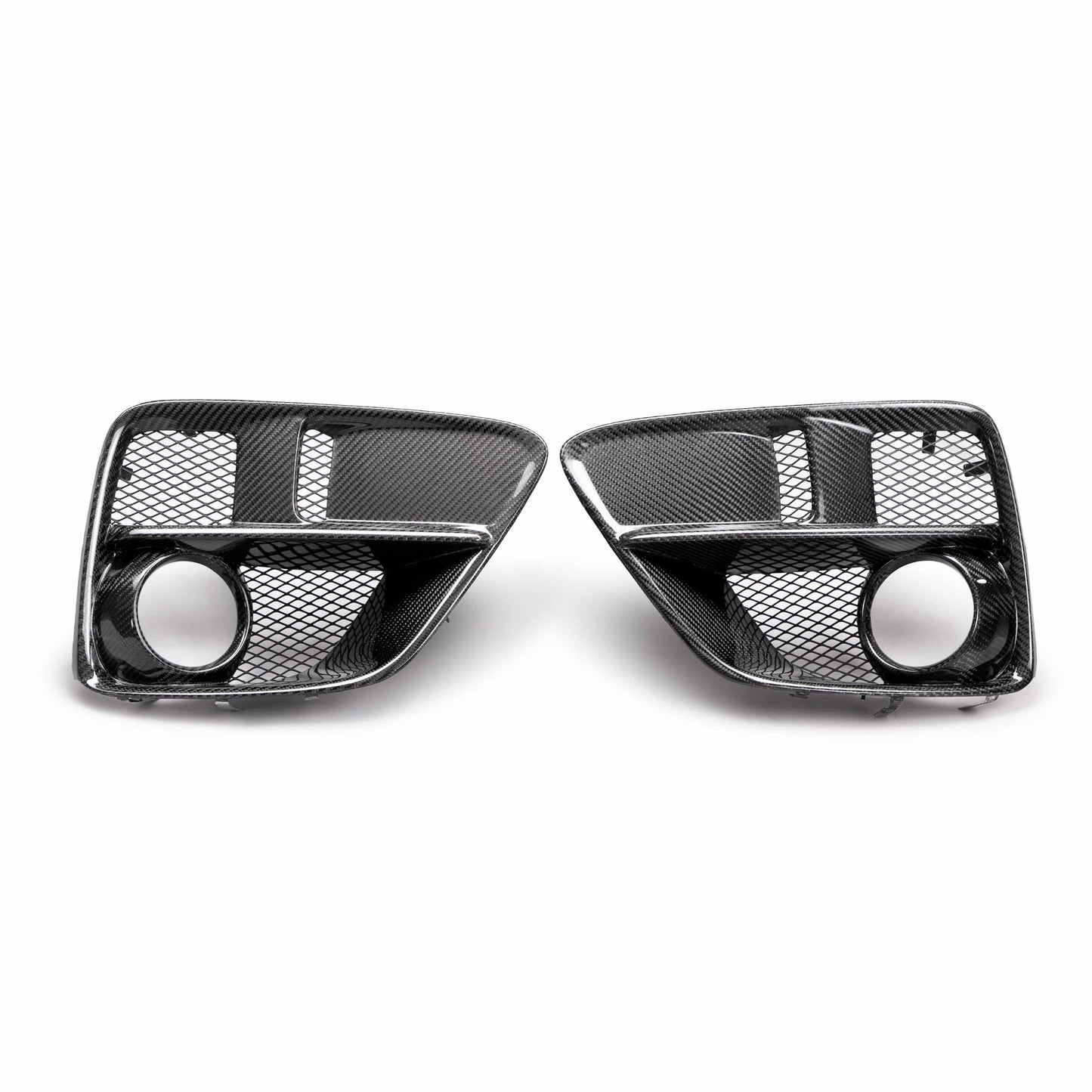 Seibon Carbon Fiber Fog Light Surround For 2015-2017 Subaru WRX/STi - FLS15SBIMP