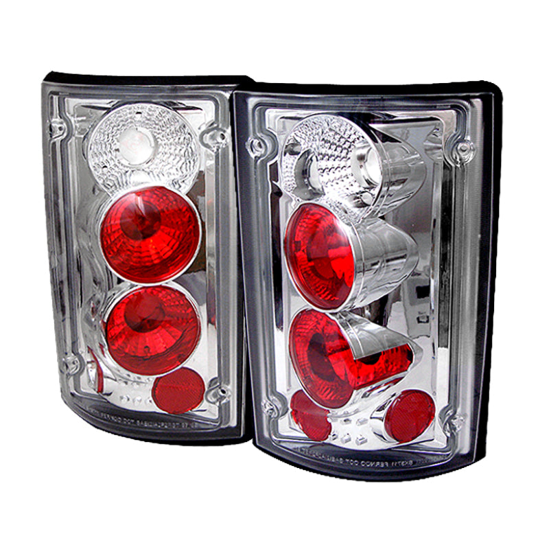 Spyder Ford Excursion 00-06/Econoline 150/250/350/450/550 95-06 Euro Tail Lights Chrm ALT-YD-FEC00-C SPYDER