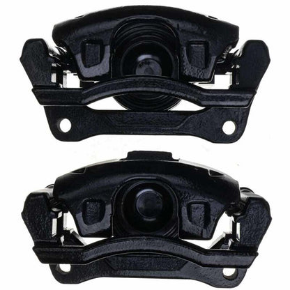 Power Stop 08-16 Chrysler Town & Country Front Black Caliper - Pair w/Bracket PowerStop