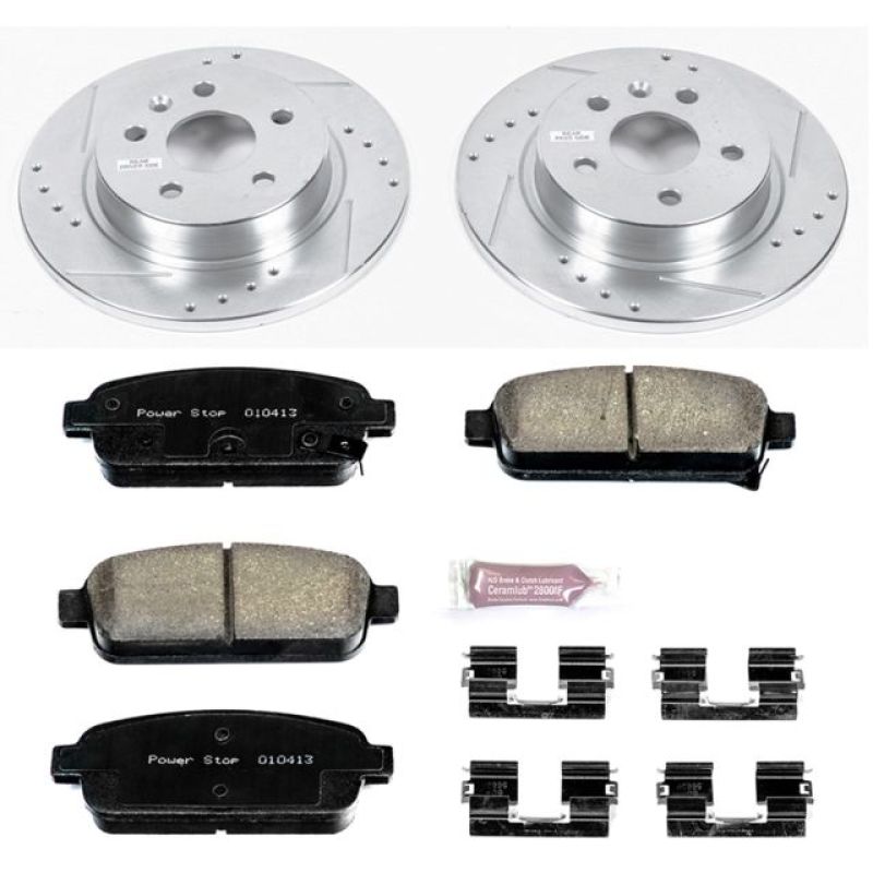 Power Stop 13-18 Buick Encore Rear Z23 Evolution Sport Brake Kit PowerStop