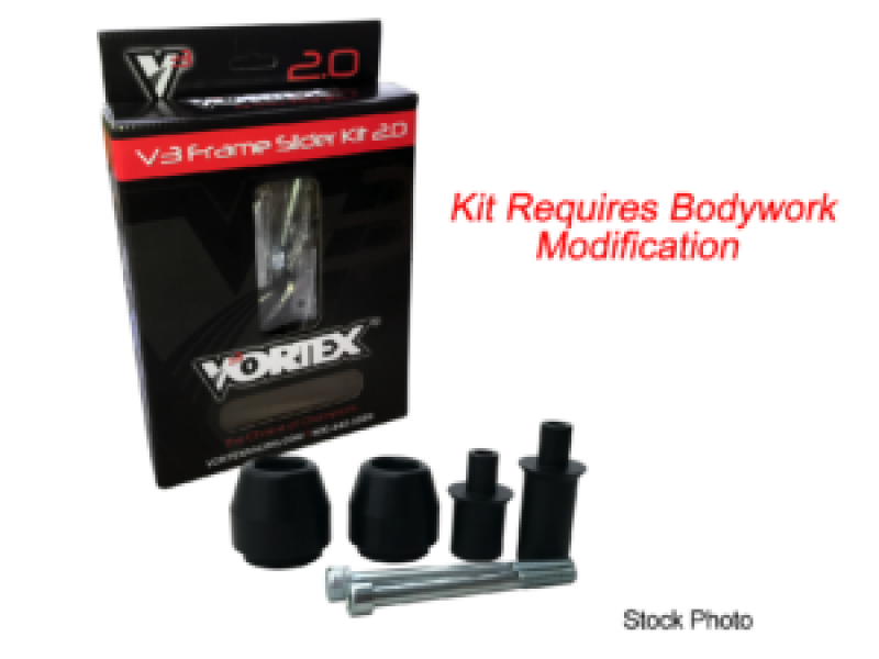 Vortex Racing 99-00 Honda CBR 600 F4,01-06 F4i V3 2.0 Frame Slider Kit