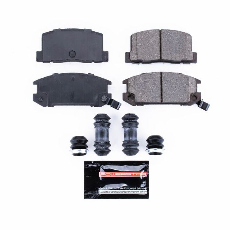 Power Stop 91-95 Toyota MR2 Rear Z23 Evolution Sport Brake Pads w/Hardware PowerStop