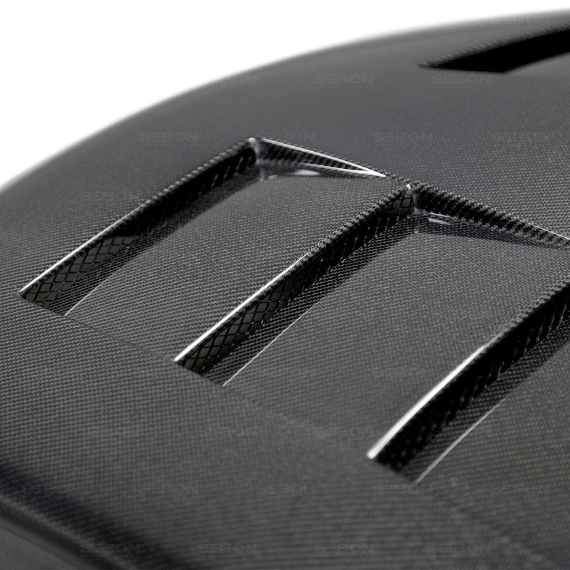 Seibon TS-style carbon fiber hood for 2003-2007 Infiniti G35 2DR - HD0305INFG352D-TS