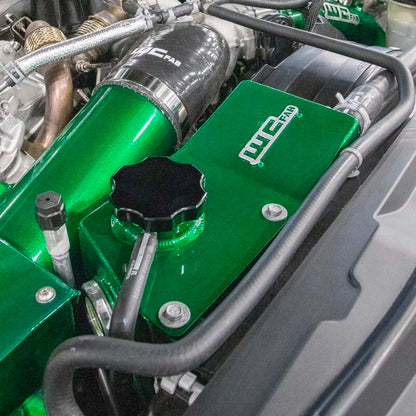 Wehrli 17-24 6.7L Power Stroke Secondary Coolant Tank Kit - Gloss Black - WCF100196-GB