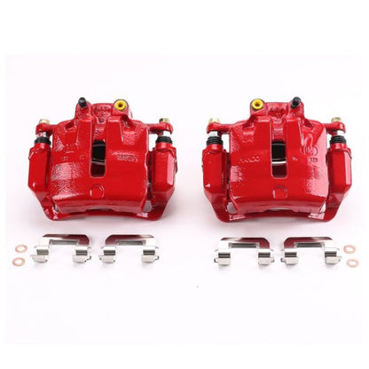 Power Stop 12-16 Buick LaCrosse Front Red Calipers w/Brackets - Pair PowerStop
