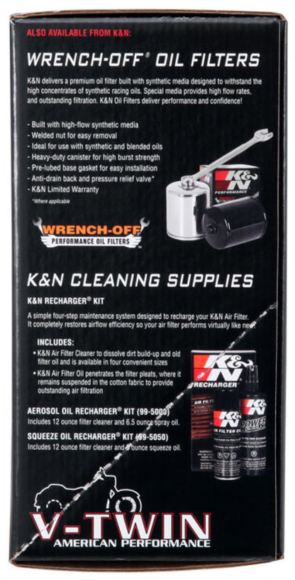 K&N 01-15 Harley-Davidson Touring 96 / 103 / 08-15 Bright Aircharger Performance Intake K&N Engineering