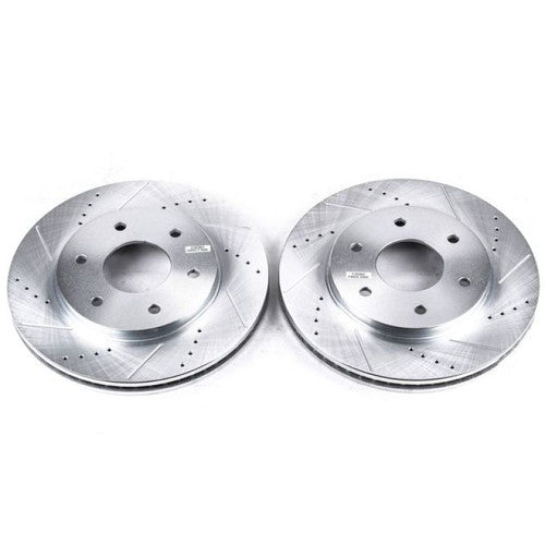 Power Stop 04-05 Infiniti QX56 Front & Rear Z36 Truck & Tow Brake Kit
