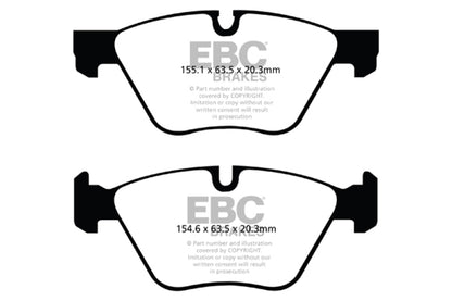 EBC Ultimax2 Front Brake Pads - UD1504 EBC