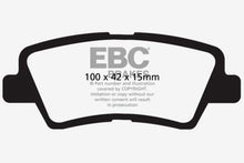 Load image into Gallery viewer, EBC YellowStuff Rear Brake Pads - DP41875R