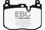 EBC Ultimax2 Front Brake Pads - UD1609