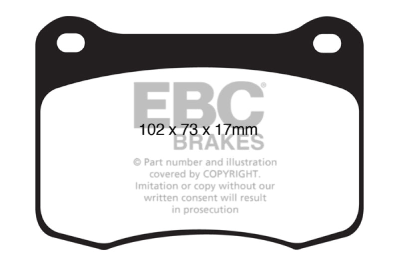 EBC BlueStuff Rear Brake Pads - DP51820NDX