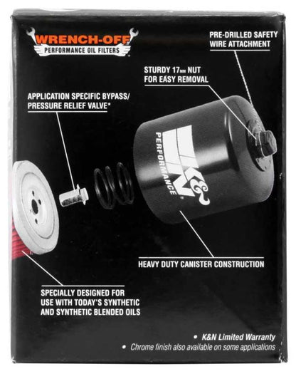 K&N KTM 400/620/625/640/660 2.688in OD x 3.438in H Oil Filter K&N Engineering
