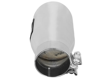afe MACH Force-Xp Universal Exhaust Tip 3 IN Inlet x 4-1/2 IN Outlet x 9 IN L