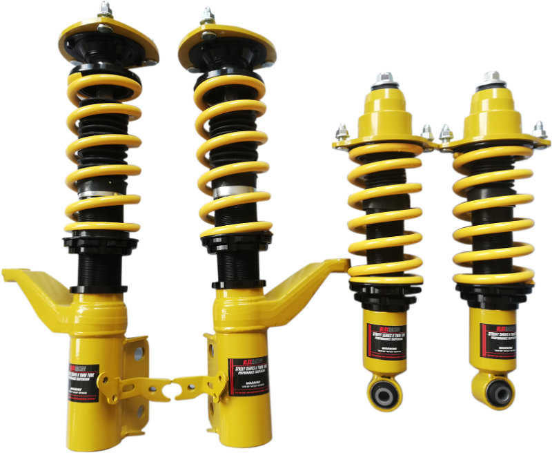 BLOX Racing 02-05 Rsx/01-05 Civic- Non-Adjustable Damping Street Series II Coilovers BLOX Racing