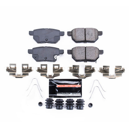 Power Stop 11-17 Lexus CT200h Rear Z23 Evolution Sport Brake Pads w/Hardware PowerStop