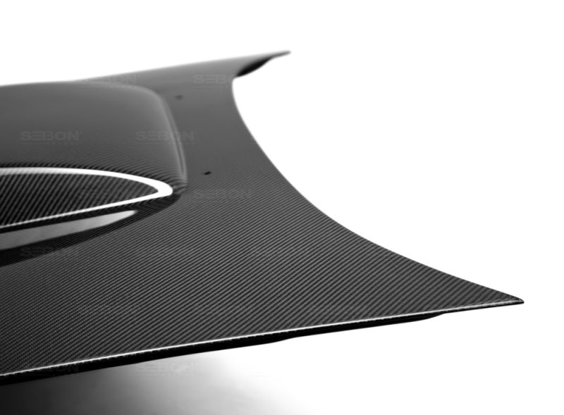 Seibon CWII-style carbon fiber hood for 2004-2005 Subaru Impreza/WRX/STi - HD0405SBIMP-CWII Seibon