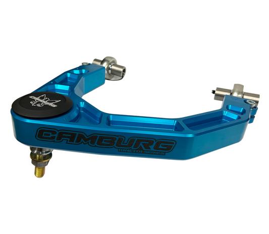 Camburg KINETIK V2 Billet Uniball Upper Arms for 2022-2024 Tundra Blue - CAM-310189-BLU