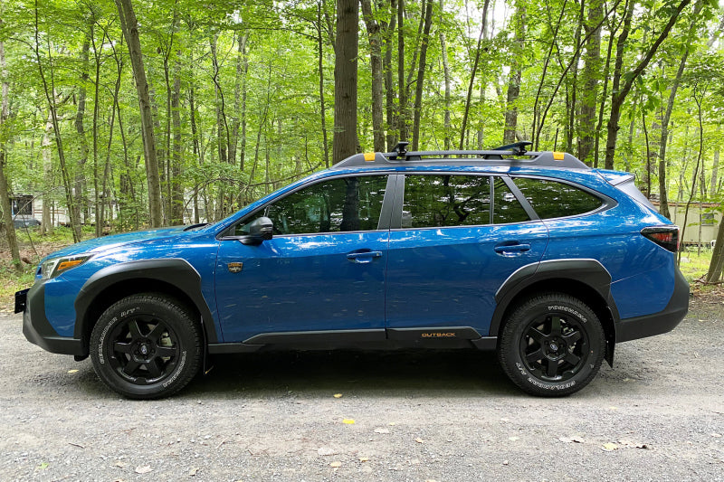 Rally Armor 2022 Subaru Outback Wilderness Black Mud Flap Blue Logo Rally Armor