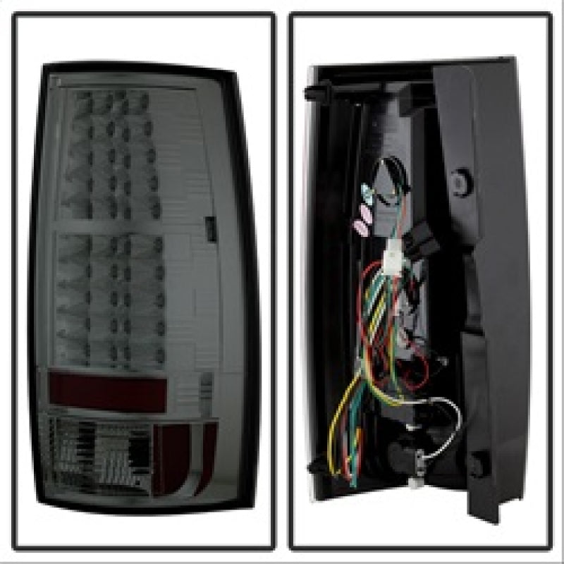 Spyder Chevy Suburban/GMC Yukon/Yukon Denali 07-14 LED Tail Lights Smke ALT-YD-CSUB07-LED-SM SPYDER