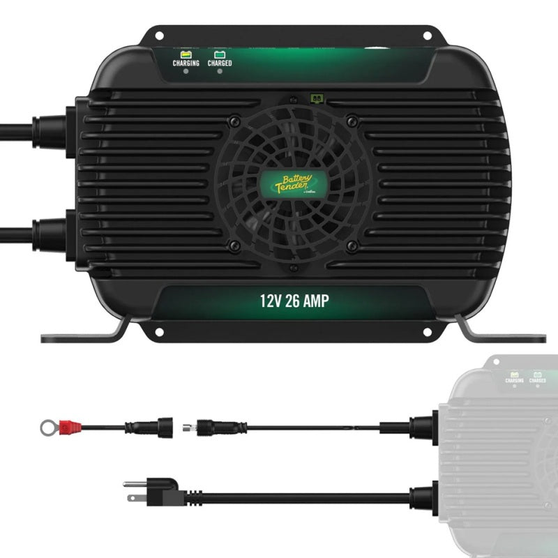 Battery Tender 26 AMP 12V Power Plus On-Board Battery Chargers 022-2011-DL-WH