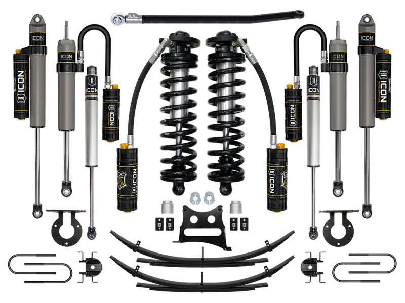 ICON 08-10 Ford F250/F350 2.5-3in Stage 5 Coilover Conversion System w/ Expansion Packs