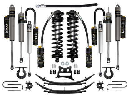 ICON 08-10 Ford F250/F350 2.5-3in Stage 5 Coilover Conversion System w/ Expansion Packs