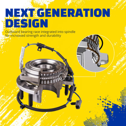 MOOG 17-22 Ford F-250 Super Duty Front Wheel Hub & Bearing Assembly Moog