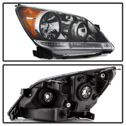 xTune 08-10 Honda Odyssey OEM Style Headlights - Black (HD-JH-HODY08-OE-BK) SPYDER