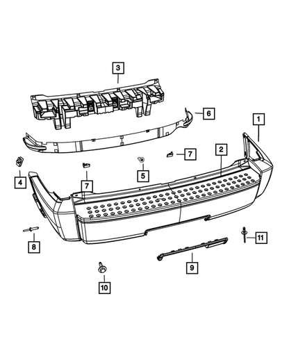 Genuine OEM Mopar Rivet (6506007AA) X1