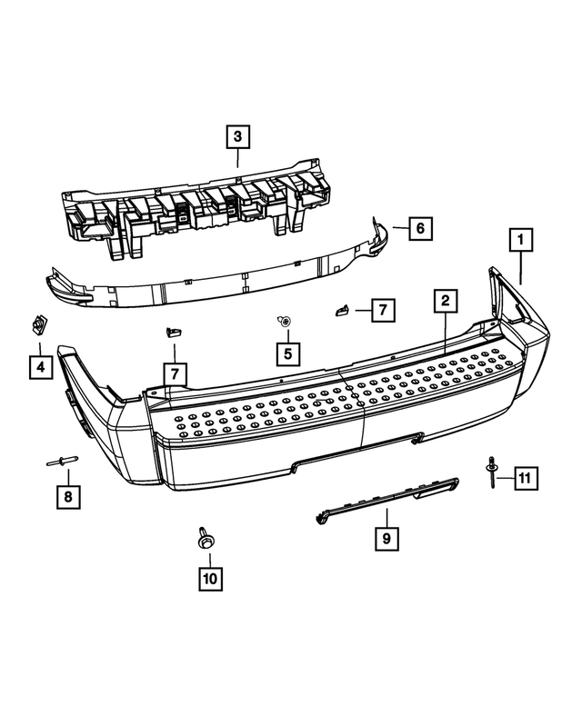 Genuine OEM Mopar Rivet (6506007AA) X1