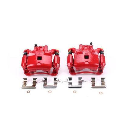 Power Stop 07-18 Nissan Sentra Front Red Calipers w/Brackets - Pair PowerStop