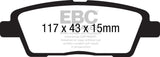 EBC Ultimax2 Rear Brake Pads - UD1551