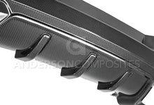 Load image into Gallery viewer, Anderson Composites 2014 - 2015 Camaro Z28 Carbon Fiber Rear Valance - AC-RL14CHCAM-Z28