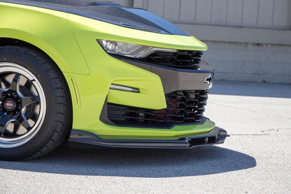 Anderson Composites 2019 - 2024 Chevrolet Camaro SS Type-OE Carbon Fiber Upper Front Chin Spoiler - AC-FL19CHCAMSS-OE