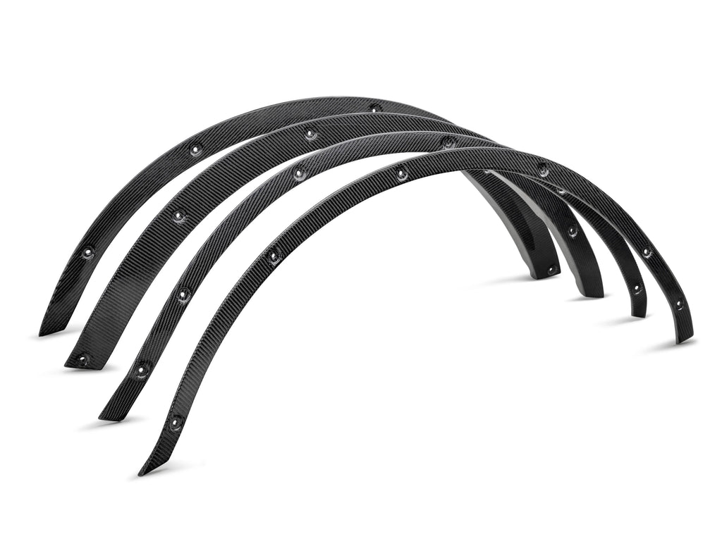 Anderson Composites 2021 - 2024 Ford Bronco Carbon Fiber Fender Flare Delete Kit - Front & Rear (2-door) - AC-FDL21FDBR2D