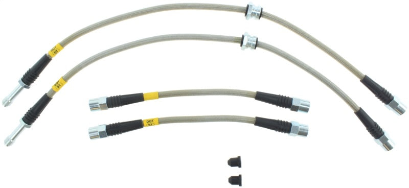 StopTech 96-2000 BMW 328I / 328IS Stainless Steel Rear Brake Lines Stoptech