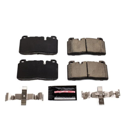 Power Stop 17-18 Audi A6 Front Z23 Evolution Sport Brake Pads w/Hardware PowerStop