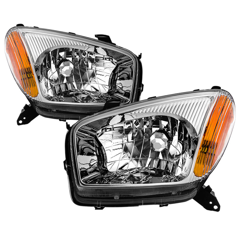 xTune Toyota RAV4 2001-2003 OEM Style Headlights - Chrome HD-JH-TRAV4-AM-C SPYDER