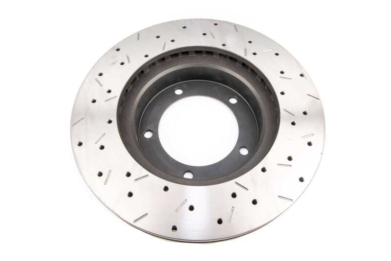 DBA 4000 Series Uni-Directional Cross Drilled and Slotted Rotor