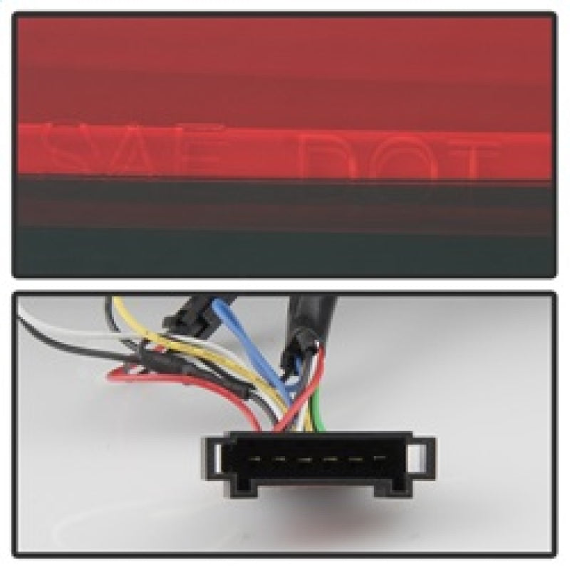 Spyder Porsche 987 Cayman 06-08 / Boxster 05-08 LED Tail Lights - Red Clear ALT-YD-P98705-LED-RC SPYDER