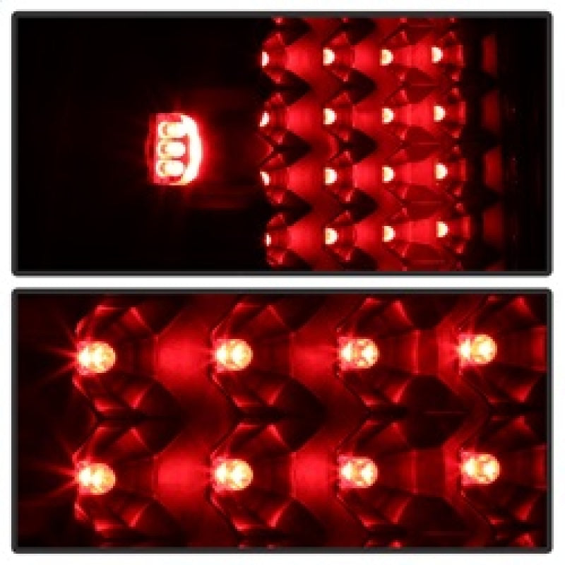 Xtune Dodge Ram 1500 94-01 / Ram 2500/3500 94-02 LED Tail Lights Black ALT-ON-DRAM94-LED-BK SPYDER