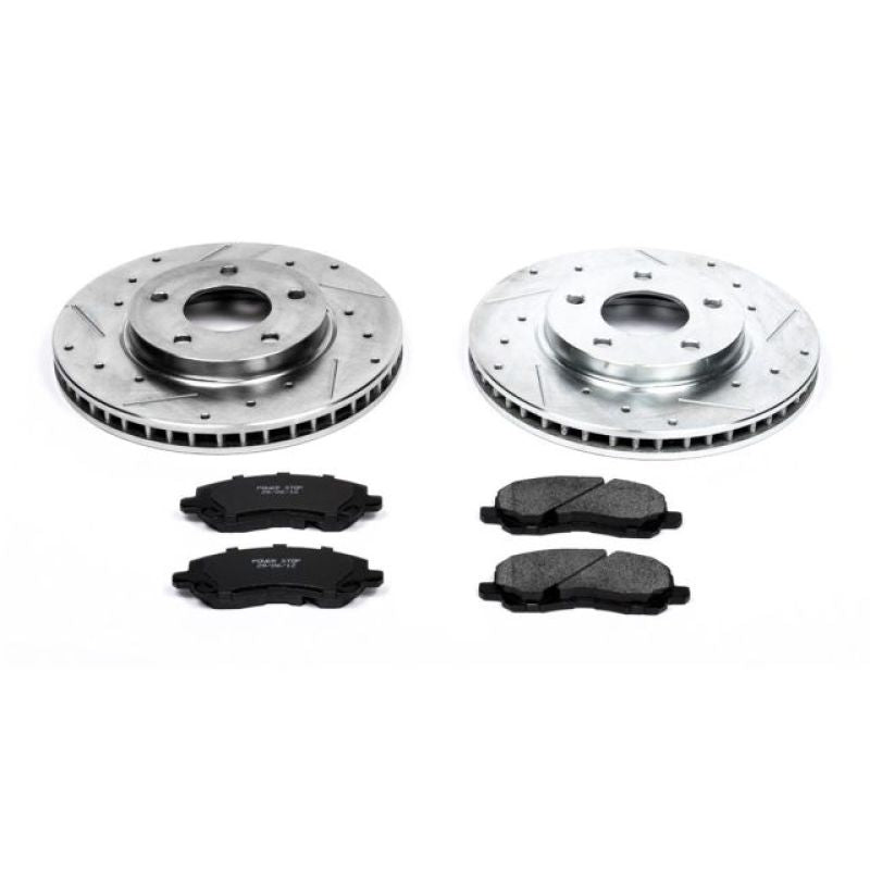 Power Stop 07-12 Dodge Caliber Front Z23 Evolution Sport Brake Kit PowerStop
