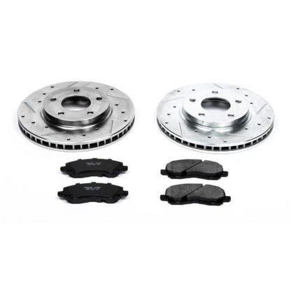 Power Stop 07-12 Dodge Caliber Front Z23 Evolution Sport Brake Kit PowerStop
