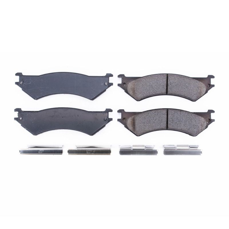 Power Stop 03-07 Ford E-250 Rear Z17 Evolution Ceramic Brake Pads w/Hardware PowerStop